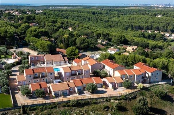 aerial view residence la provence